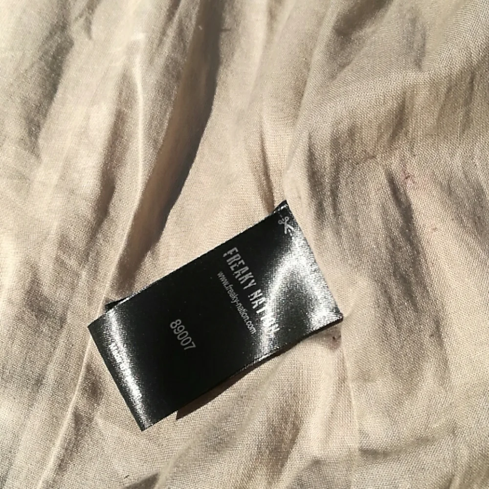 Freaky Nation Leather Biker Jacket  Red S080/299 - Picture 7 of 11